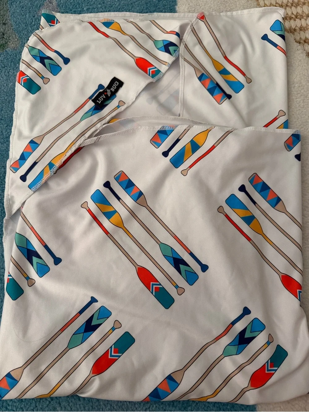 LUV BUG UPF 50+ SUNSCREEN TOWEL (KID'S HOODED)